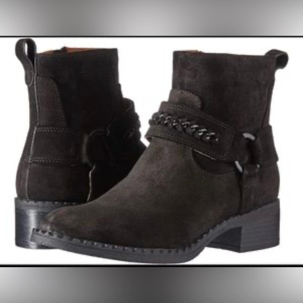 Gentle Souls by Kenneth Cole Binta leather moto boots - Picture 1 of 8